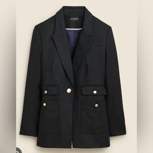 NWT J Crew Vivienne Blazer Italian Wool Blend